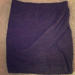Faux Wrap Skirt