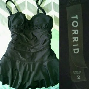 Torrid Black Swimsuit