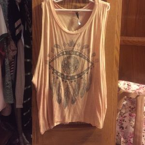 Dream catcher eye tank top