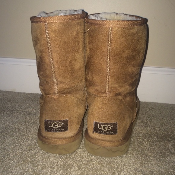 Women's Size 9 Short Chestnut Brown Uggs