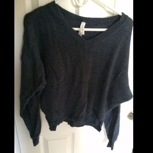 Aeropostale knit blue sweater
