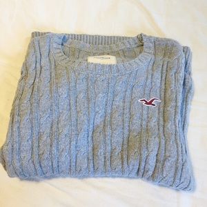 Grey soft sweater
