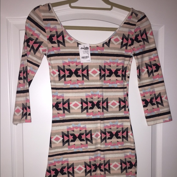 Aztec dress from Charlotte Russe