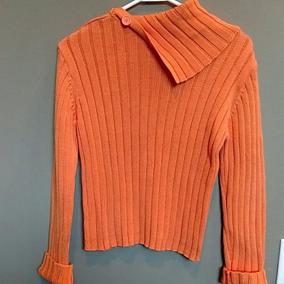 Girls orange sweater - Picture 2 of 2