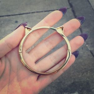 Kate Spade cat ear bracelet