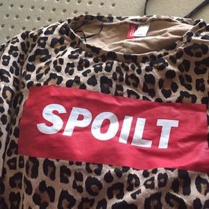 leopard print sweatshirt