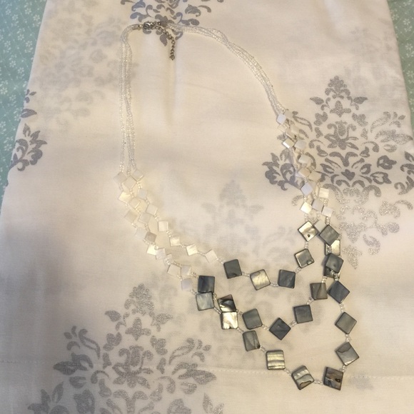 Gorgeous three-tiered necklace!