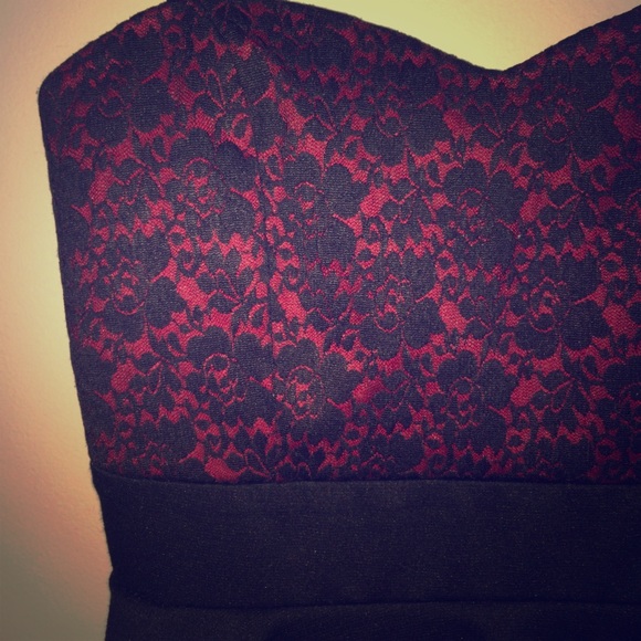 Black & Red "Little Black Dress"