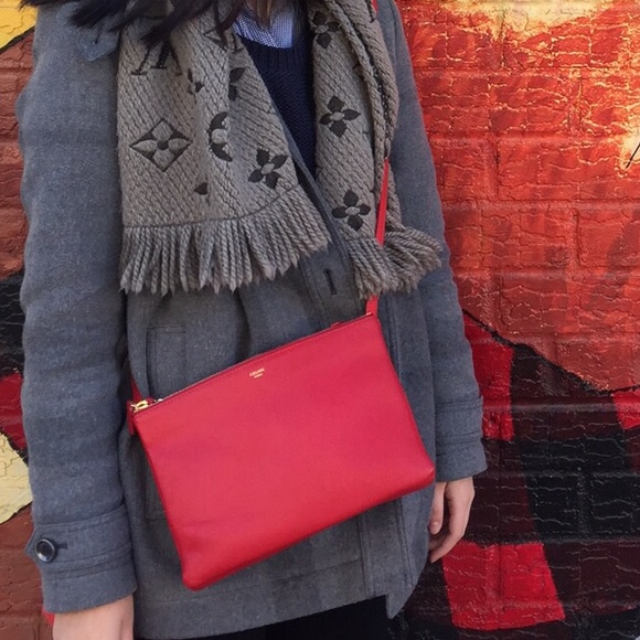 Celine Red Large Trio - Picture 4 of 4