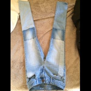 AE patch style super skinny jeans