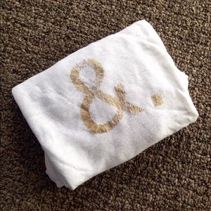 Madewell Linen Ampersand Tee