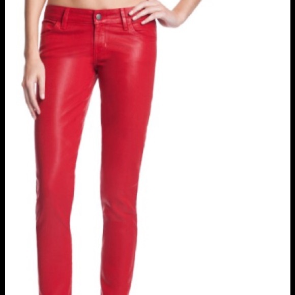 SOLD!Guess Britney style ankle coated skinny jeans