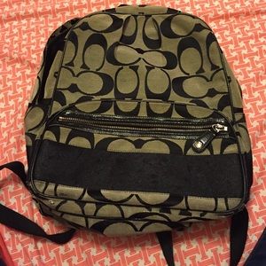 Coach backpack! Read description