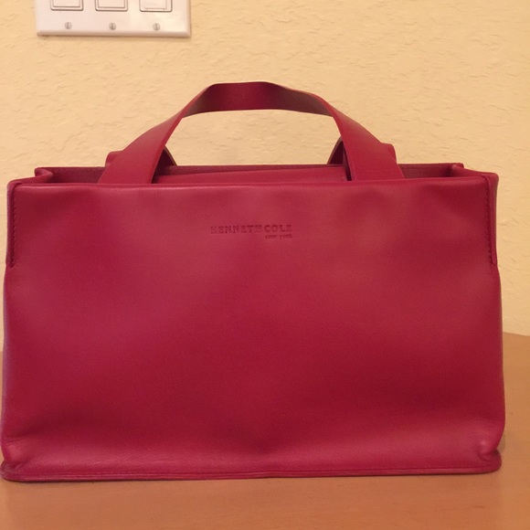 Kenneth Cole red purse.