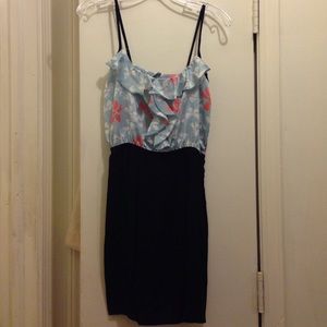 Spaghetti Strap Mini Dress.