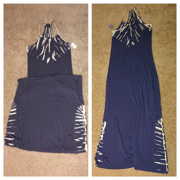 Wet Seal Dresses & Skirts - Tie dye maxi dress