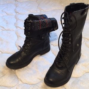 Steve Madden Multi-Wear Combat Boots