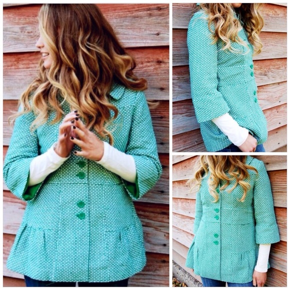 Ruffles Tweed Coat - it's AVAILABLE AGAIN!!!! - Picture 2 of 4