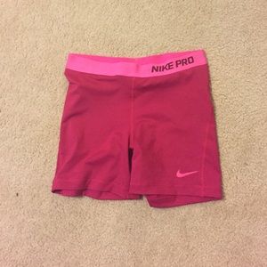 Pink Nike pro
