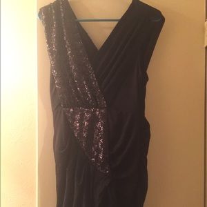 Black Sequined Party Dress!!