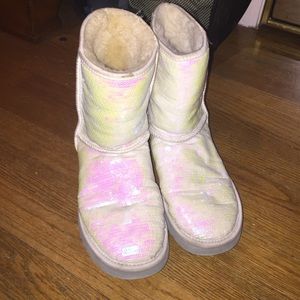 Short wedding I do uggs