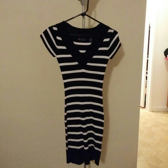 Striped sweater dress NWOT