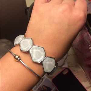 Light turquoise stone bracelet