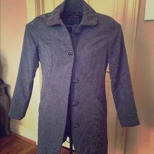 Merona Coal Blue Jacket/Dress Coat