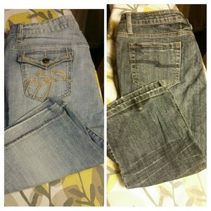 Denim Bermudas