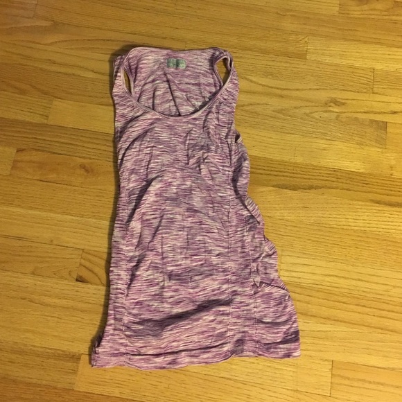 Athleta Breathe Spacedye Purple Tank - Size small