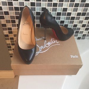 Christian Louboutin BIG LIPS PUMPS Blackgunmetal