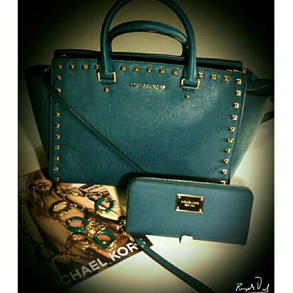 Michael Kors Selma Satchel and Wallet...