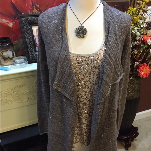 Express Sweaters - Express open front cardigan