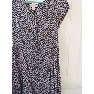 Floral Tie-Back Dress