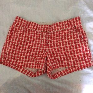 J crew Apple shorts
