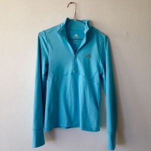 Light Blue Adidas Athletic Jacket