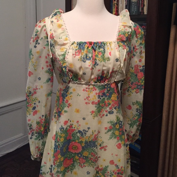 Vintage 60s maxi dress - Picture 2 of 4