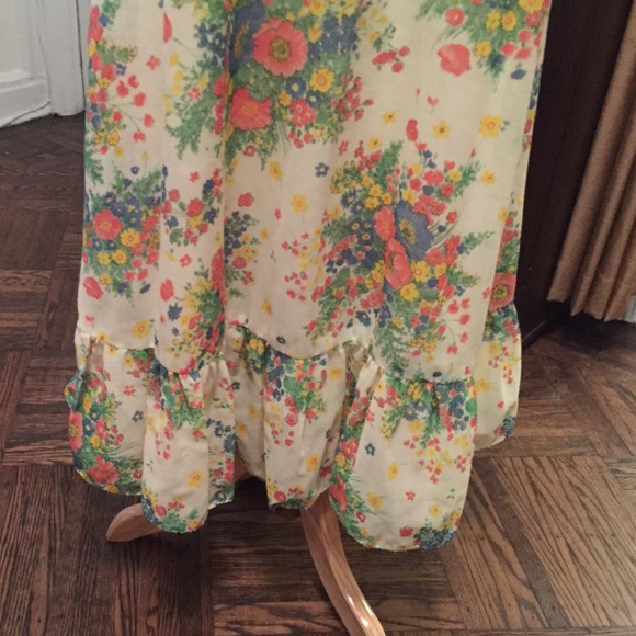 Vintage 60s maxi dress - Picture 3 of 4