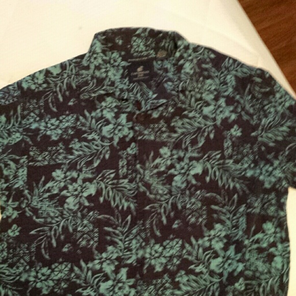 Gorgeous Caribbean Joe Blue Tropical Shirt - Picture 1 of 3