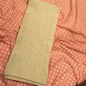 Ralph Lauren off white scarf