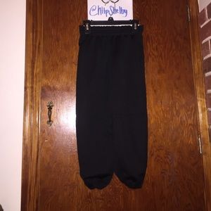 Black Softball Pants