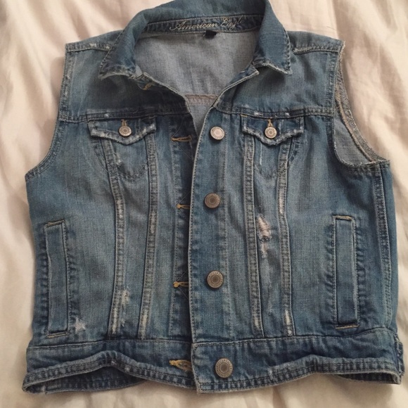 American eagle Jean vest
