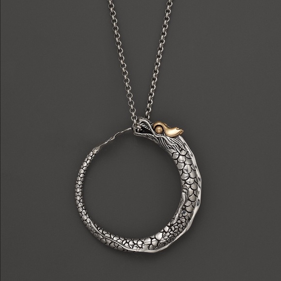 John Hardy Naga Dragon Pendent Necklace