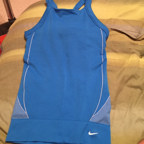 Racer back tank with built in bra