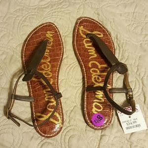 Sam Edelman brown sandals new with tags