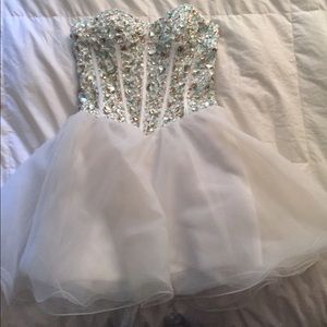 Rhinestone tutu dress