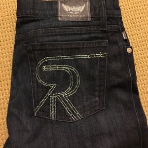 Rock & Republic dark blue jeans