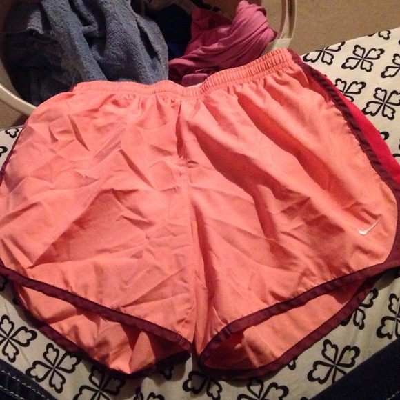 Nike athletic shorts.