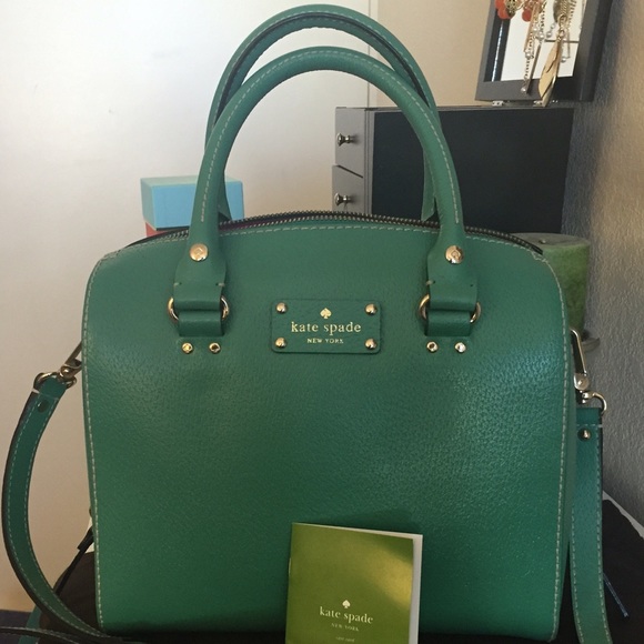 kate spade Handbags - Kate Spade Wellesley Alessa in Verna Green