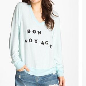 Bon Voyage graphic sweatshirt